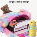 Long ear plush cute children's backpack